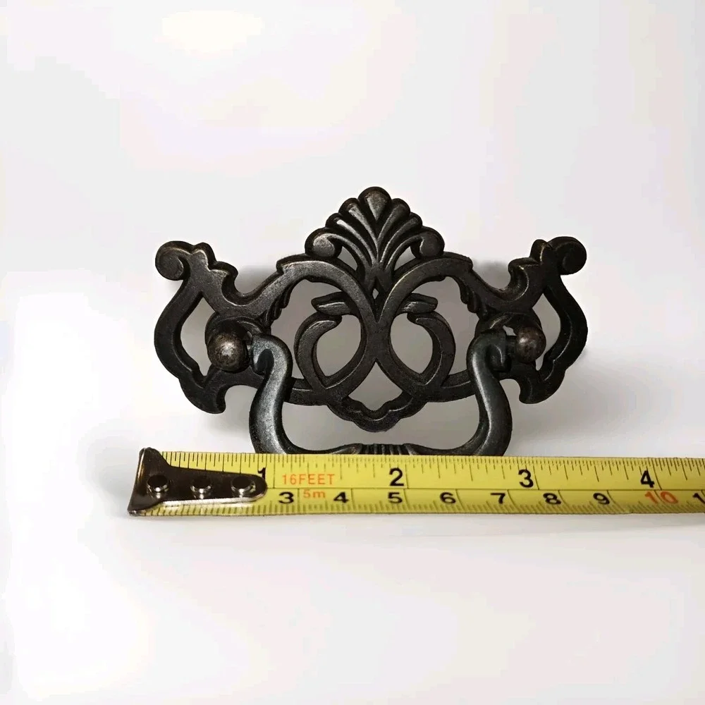 Vintage Victorian Style Drawer Drop Bail Pull 3